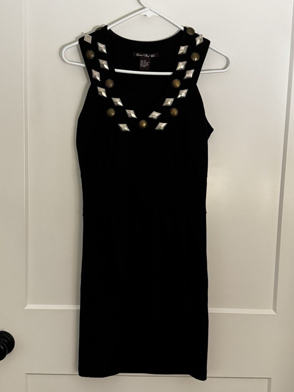 CENTRAL PARK WEST Little BLACK SLEEVELESS DRESS - SIZE XS Spring Summer Wedding